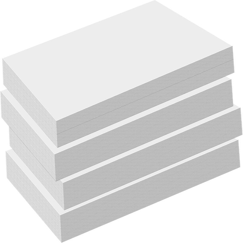 PINGEUI 50 Sheets 11 x 17 Inch White Chipboard, Medium Weight Chipboard Sheets, White Cardboard Sheet for Scrapbooking, Frames, Art, Prints, DIY Project - Image 1